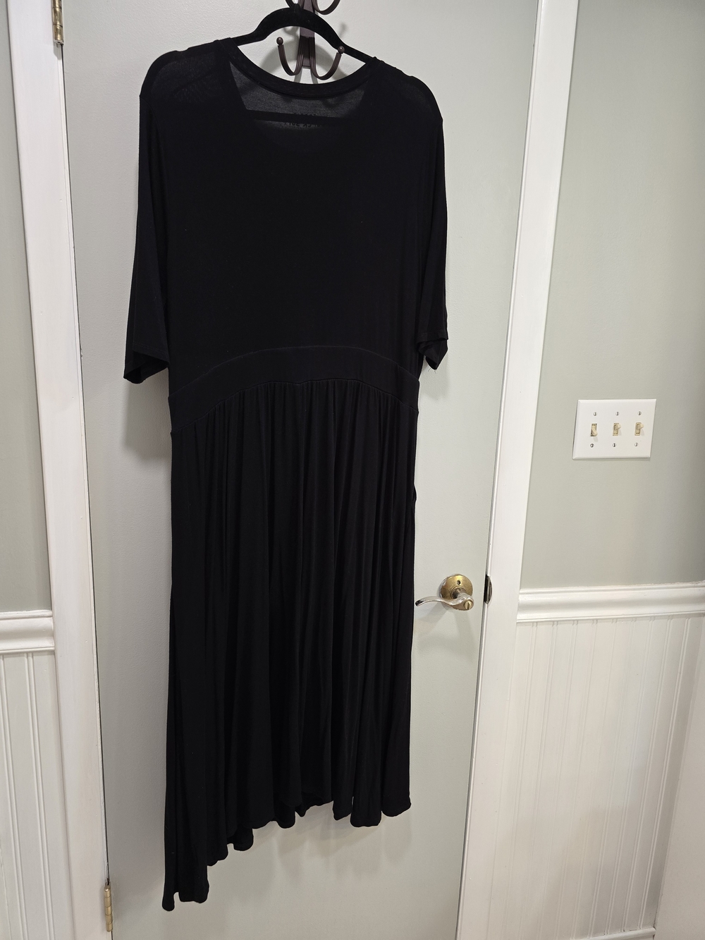 TORRID Super Soft Knit Black Midi Dress
